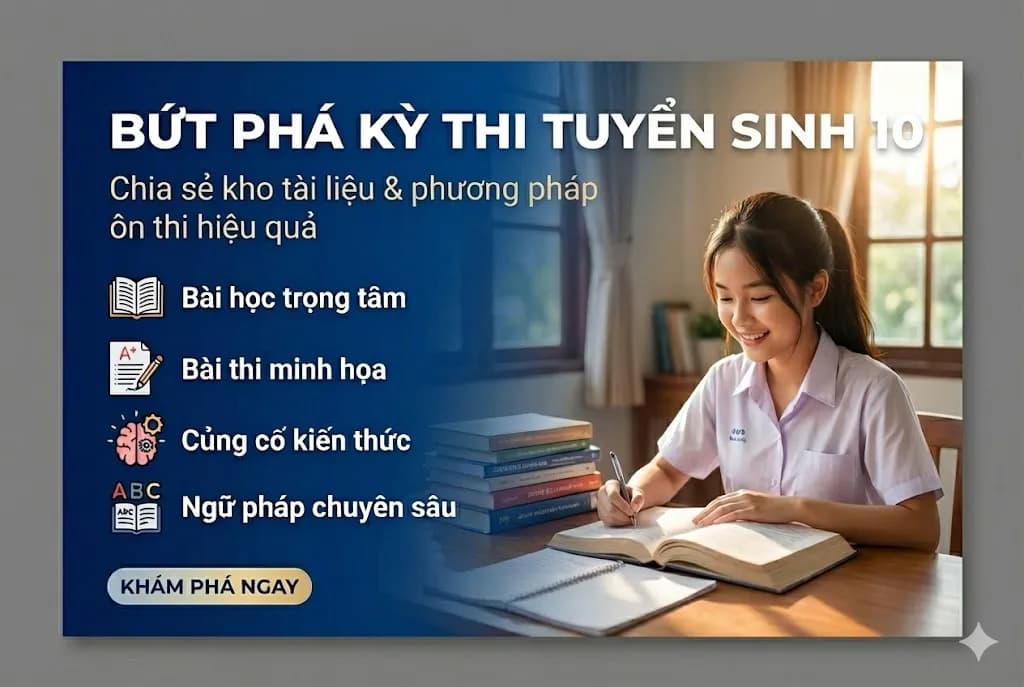 Tiếng Anh Tuyển Sinh 10